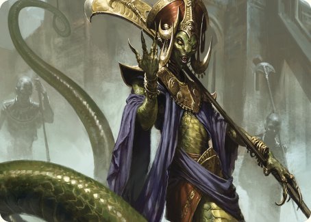 Sidisi, Brood Tyrant Art Card [Commander Masters Art Series] | Lots Moore NSW