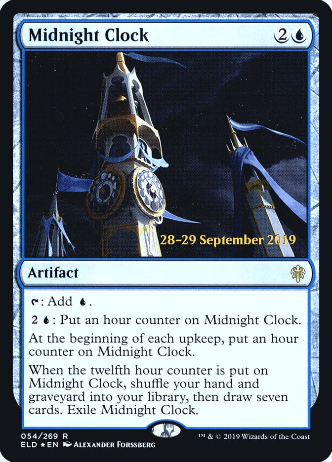 Midnight Clock [Throne of Eldraine Prerelease Promos] | Lots Moore NSW