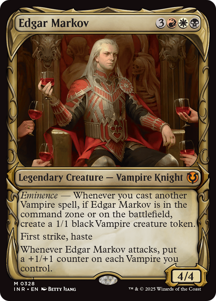 Edgar Markov (Showcase) [Innistrad Remastered] | Lots Moore NSW