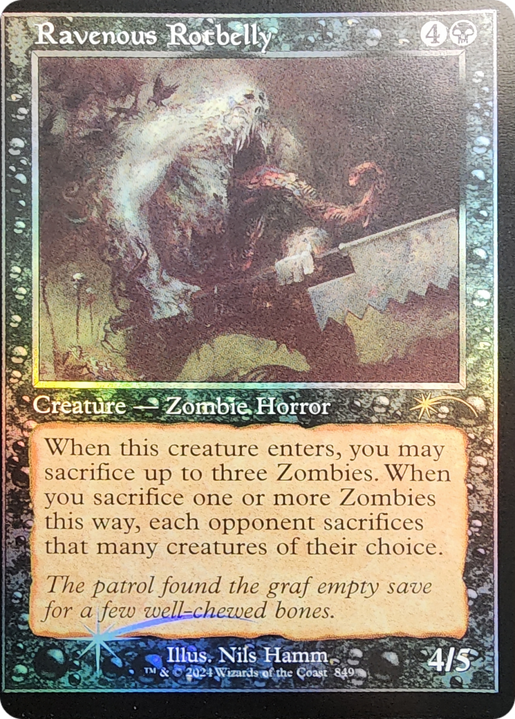 Ravenous Rotbelly (Retro Frame) [Secret Lair Drop Series] | Lots Moore NSW
