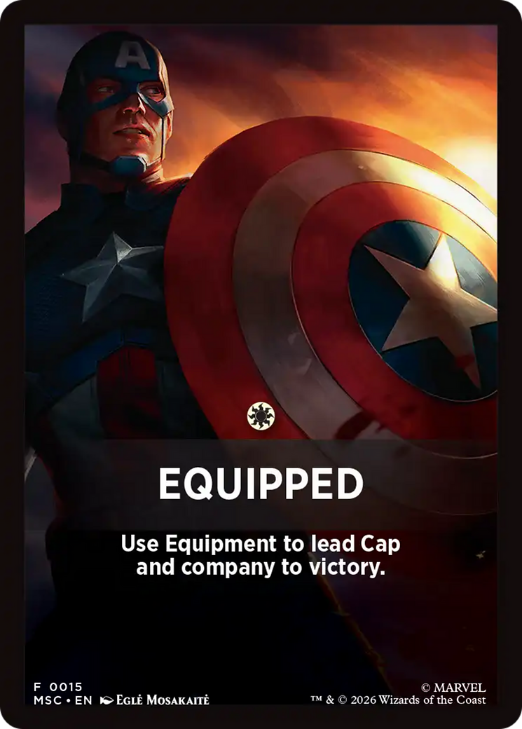 Equipped Theme Card [Marvel Super Heroes Commander] | Lots Moore NSW