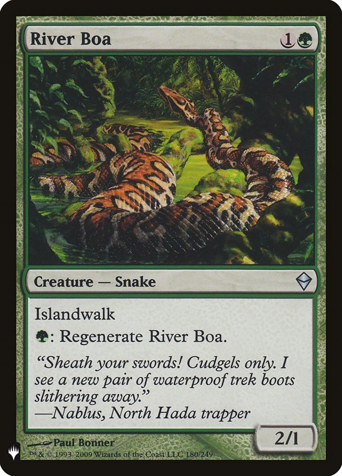 River Boa [Mystery Booster] | Lots Moore NSW