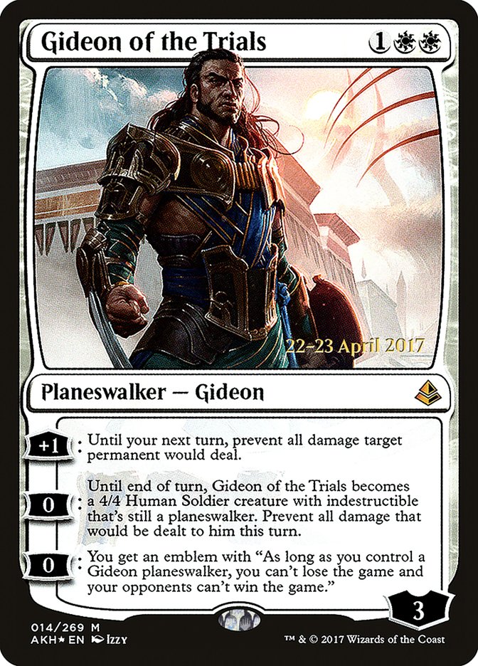 Gideon of the Trials [Amonkhet Prerelease Promos] | Lots Moore NSW
