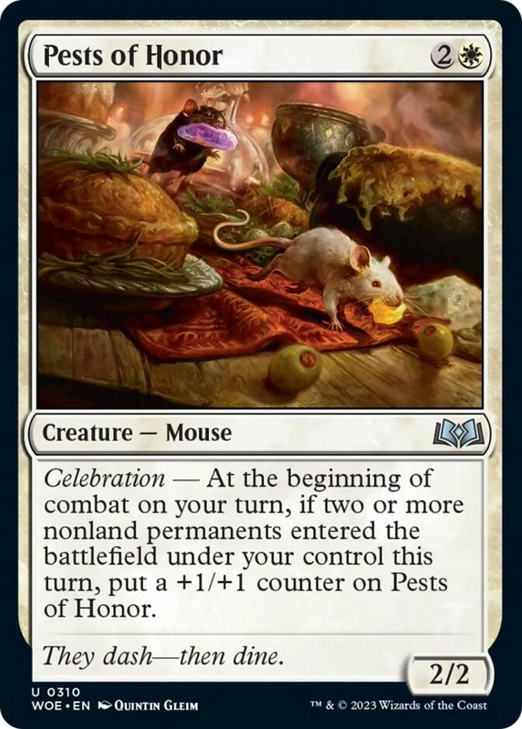 Pests of Honor [Wilds of Eldraine] | Lots Moore NSW