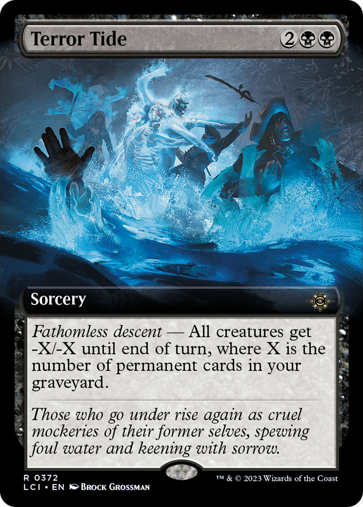 Terror Tide (Extended Art) [The Lost Caverns of Ixalan] | Lots Moore NSW