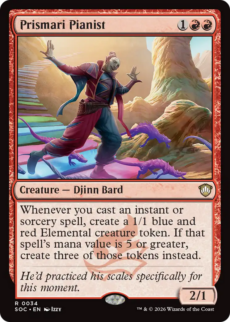 Prismari Pianist [Secrets of Strixhaven Commander] | Lots Moore NSW