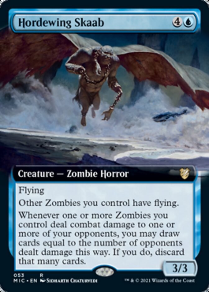 Hordewing Skaab (Extended Art) [Innistrad: Midnight Hunt Commander] | Lots Moore NSW