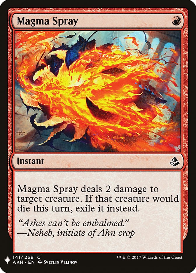 Magma Spray [Mystery Booster] | Lots Moore NSW