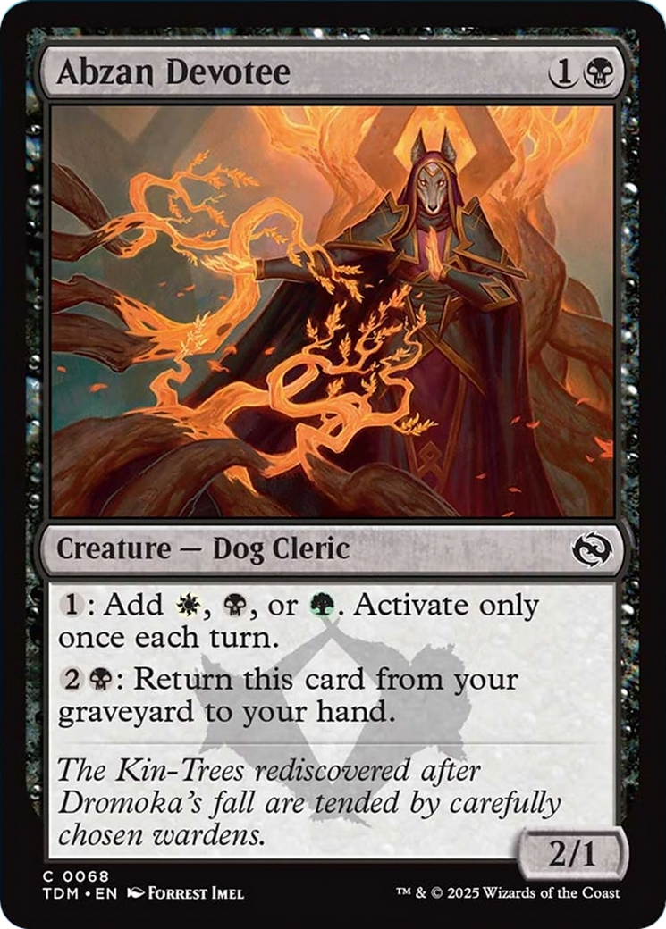 Abzan Devotee [Tarkir: Dragonstorm] | Lots Moore NSW