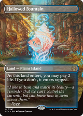 Hallowed Fountain (Borderless) [Lorwyn Eclipsed] | Lots Moore NSW