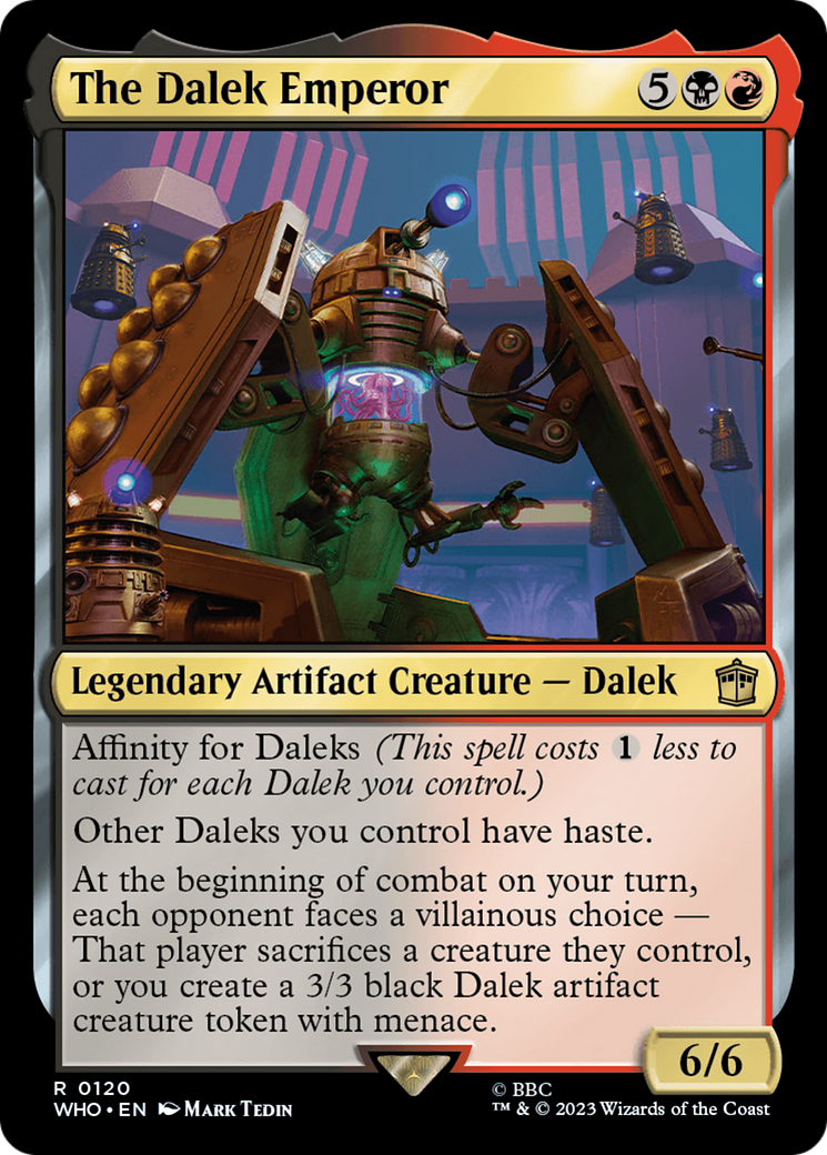 The Dalek Emperor (Extended Art) [Doctor Who] | Lots Moore NSW