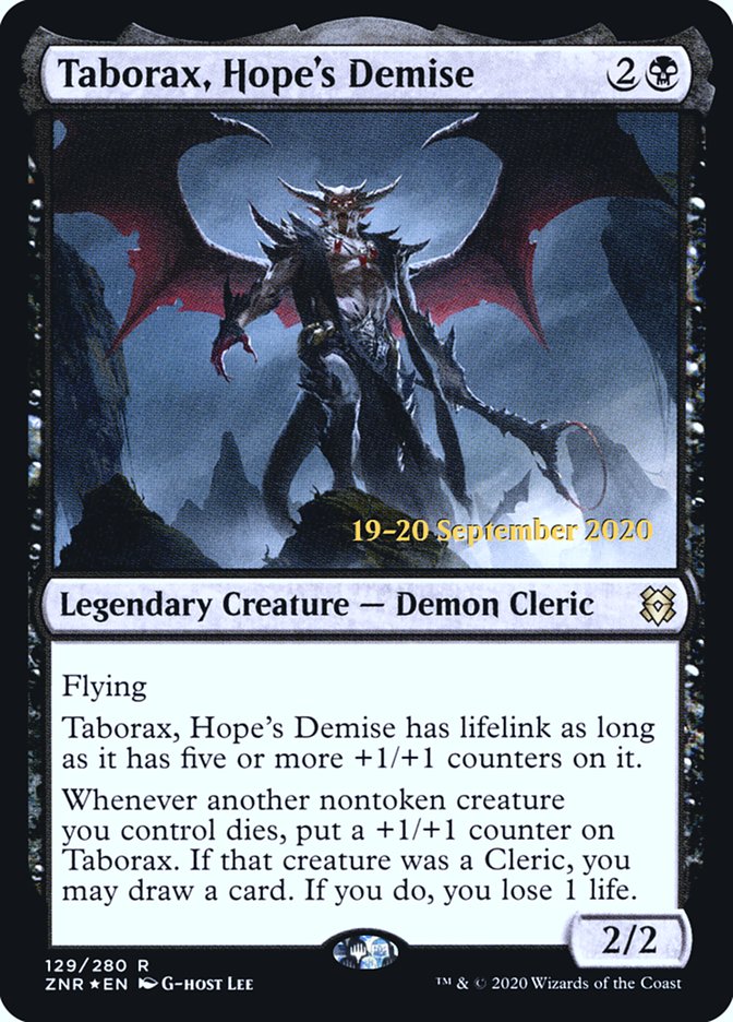 Taborax, Hope's Demise [Zendikar Rising Prerelease Promos] | Lots Moore NSW