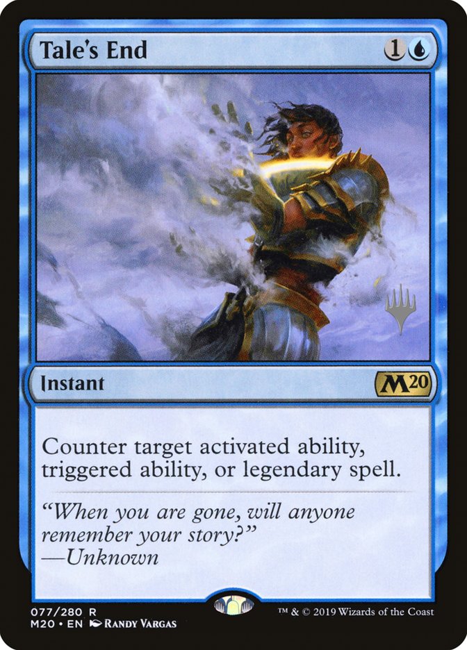 Tale's End (Promo Pack) [Core Set 2020 Promos] | Lots Moore NSW