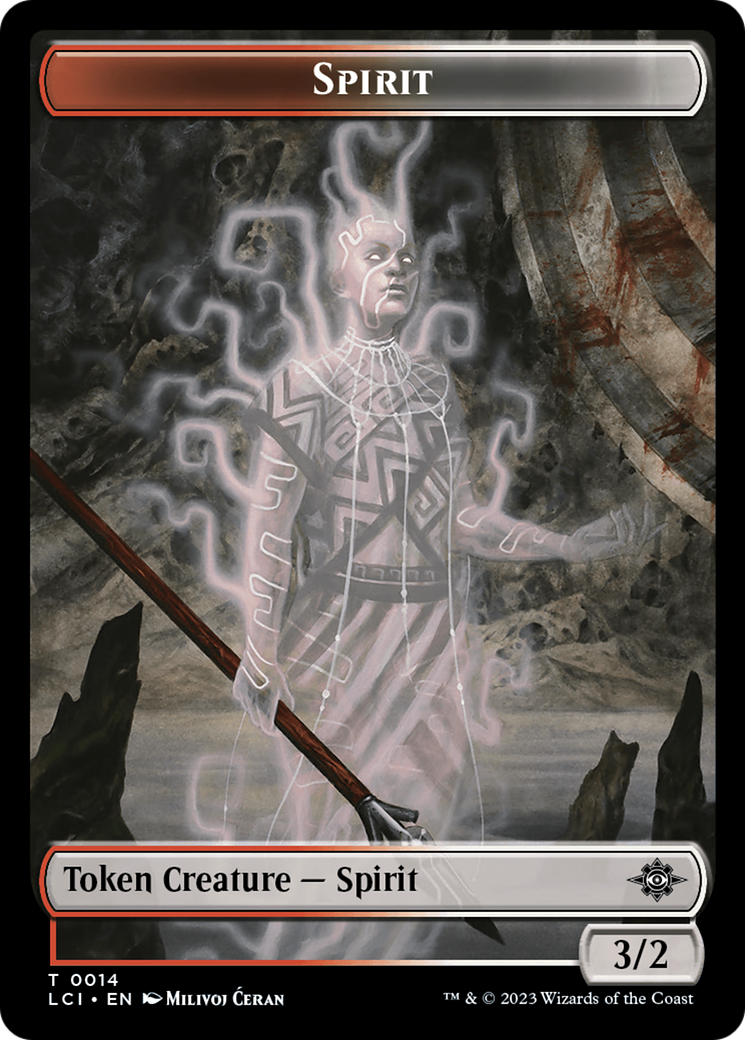 Spirit Token [The Lost Caverns of Ixalan Tokens] | Lots Moore NSW