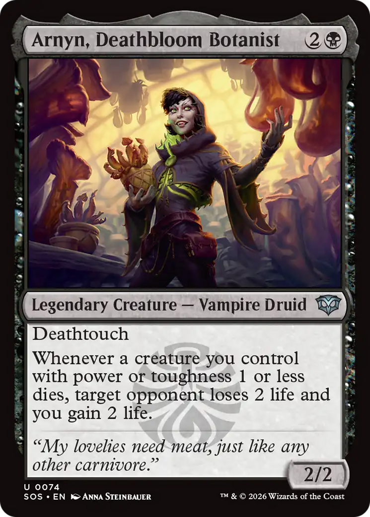 Arnyn, Deathbloom Botanist [Secrets of Strixhaven] Magic: The Gathering | Lots Moore NSW