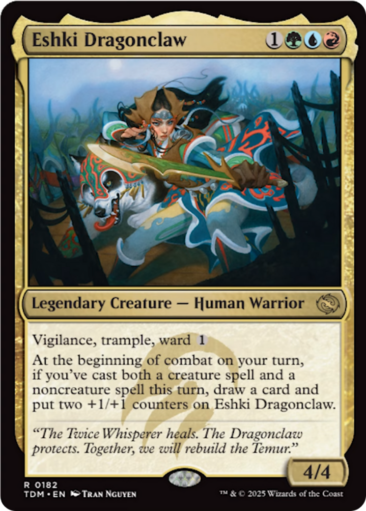 Eshki Dragonclaw [Tarkir: Dragonstorm] | Lots Moore NSW
