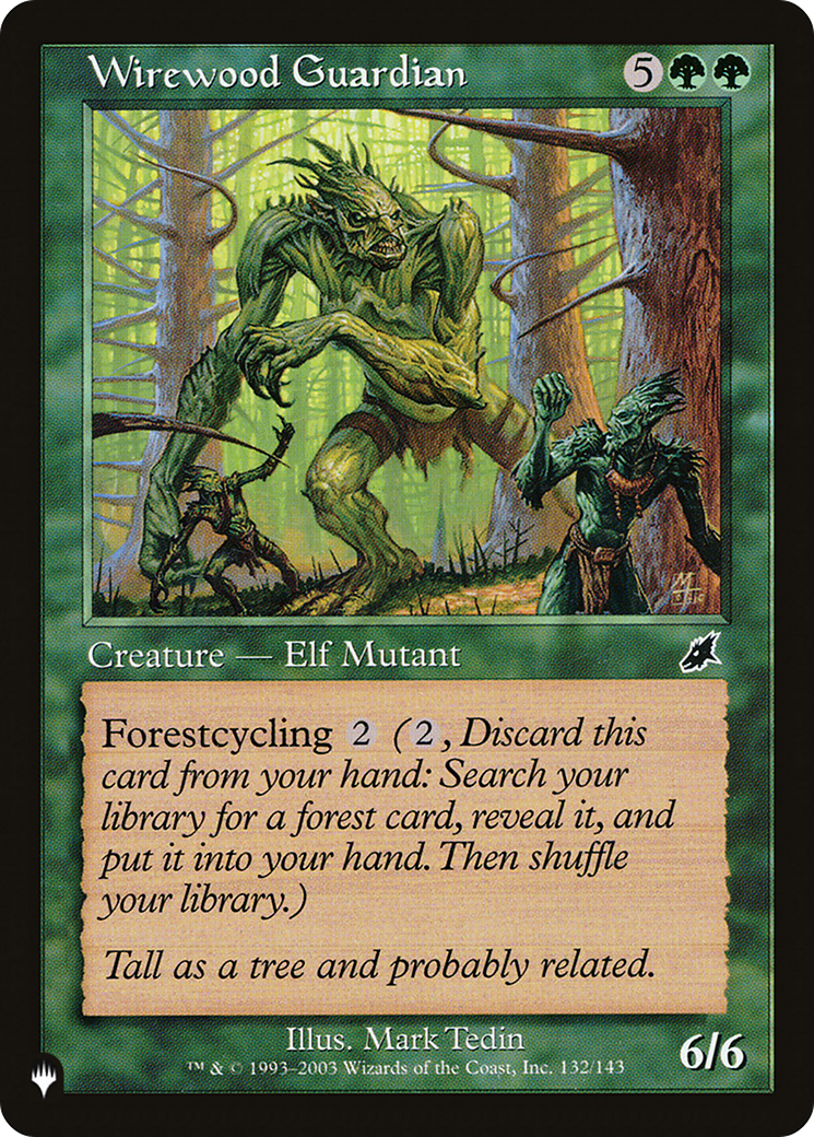 Wirewood Guardian [The List Reprints] | Lots Moore NSW