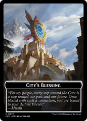Tiny // City's Blessing Double-Sided Token [Secret Lair Drop Series] | Lots Moore NSW