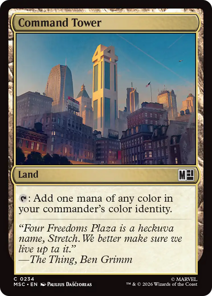 Command Tower (0234) [Marvel Super Heroes Commander] | Lots Moore NSW