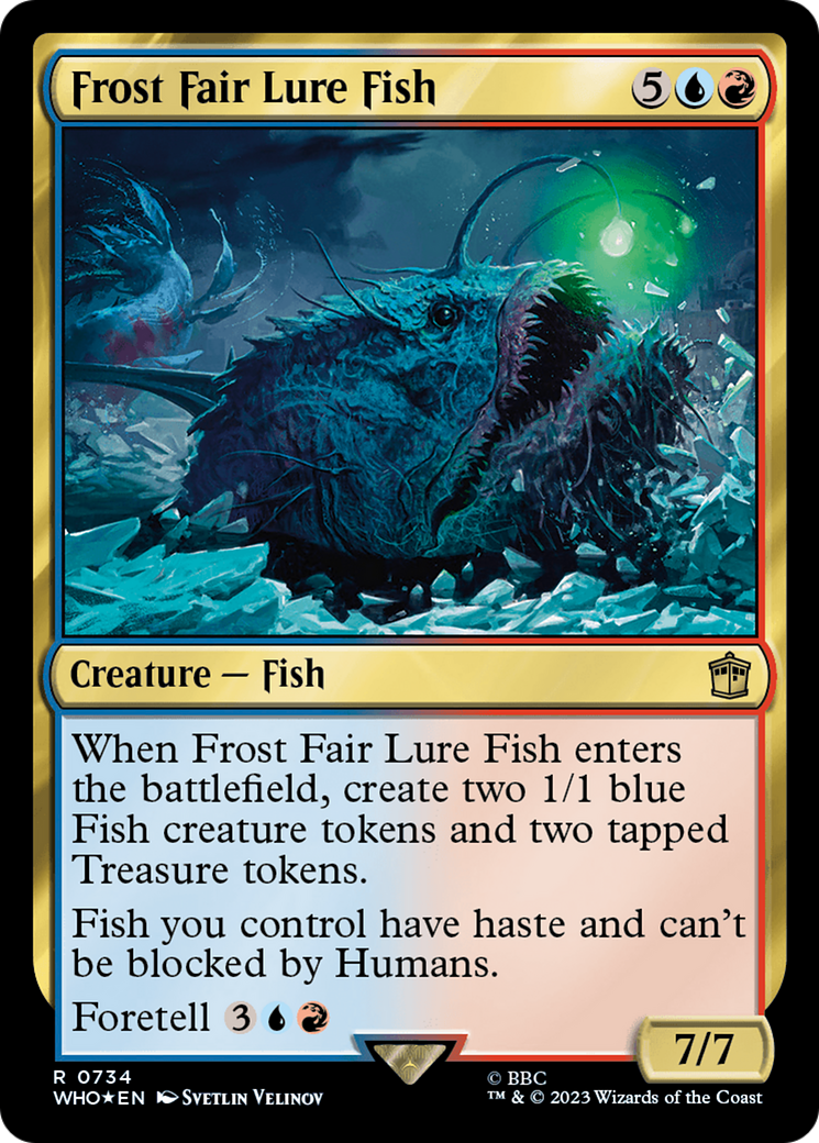 Frost Fair Lure Fish (Surge Foil) [Doctor Who] | Lots Moore NSW