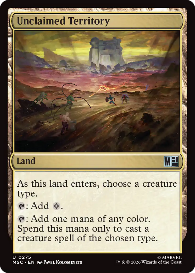 Unclaimed Territory [Marvel Super Heroes Commander] | Lots Moore NSW
