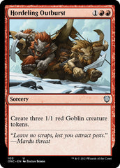 Hordeling Outburst [Phyrexia: All Will Be One Commander] | Lots Moore NSW