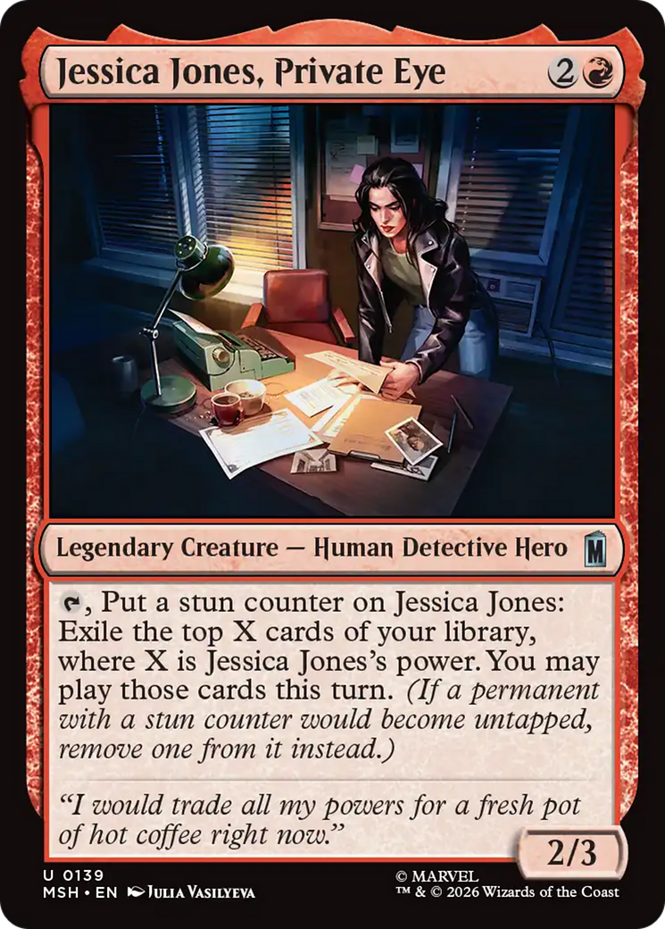 Jessica Jones, Private Eye [Marvel Super Heroes] | Lots Moore NSW