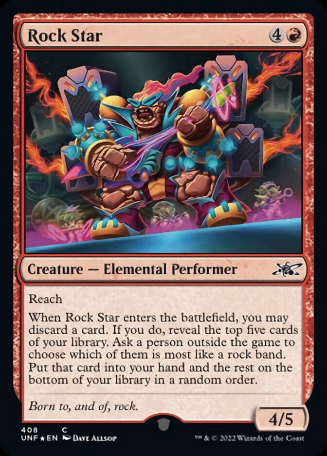 Rock Star (Galaxy Foil) [Unfinity] | Lots Moore NSW