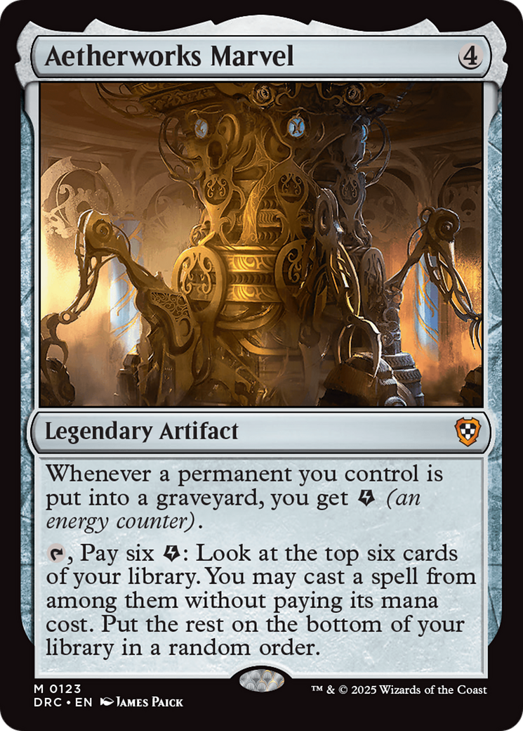 Aetherworks Marvel [Aetherdrift Commander] | Lots Moore NSW