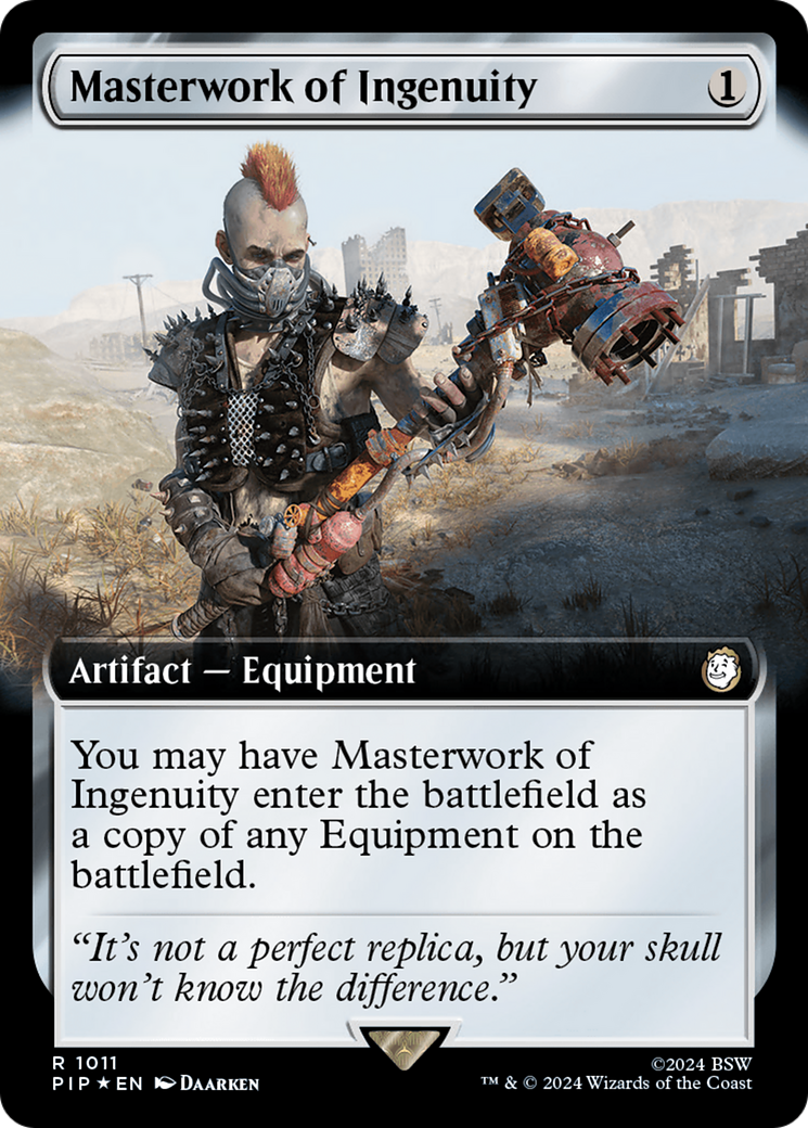 Masterwork of Ingenuity (Extended Art) (Surge Foil) [Fallout] | Lots Moore NSW