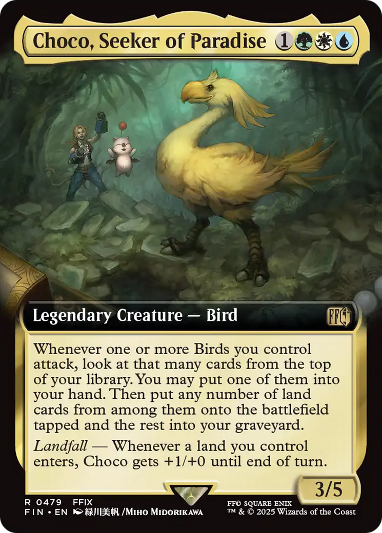 Choco, Seeker of Paradise (Extended Art) [FINAL FANTASY] | Lots Moore NSW