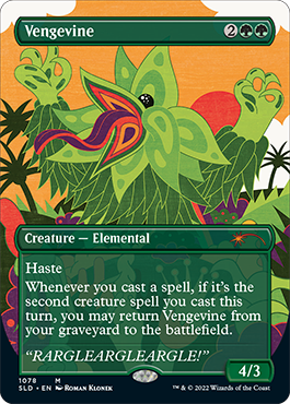 Vengevine (Borderless) [Secret Lair Drop Series] | Lots Moore NSW