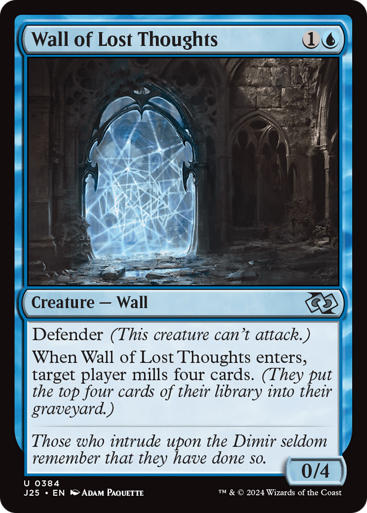 Wall of Lost Thoughts [Foundations Jumpstart] | Lots Moore NSW