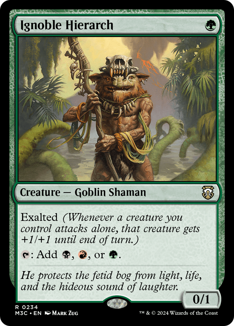 Ignoble Hierarch [Modern Horizons 3 Commander] | Lots Moore NSW