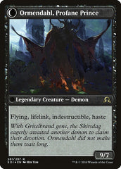 Westvale Abbey // Ormendahl, Profane Prince [Shadows over Innistrad Prerelease Promos] | Lots Moore NSW