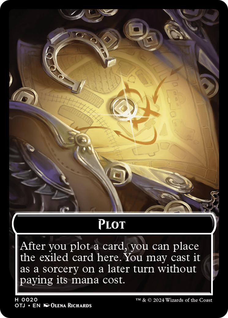 Ox // Plot Double-Sided Token [Outlaws of Thunder Junction Tokens] | Lots Moore NSW