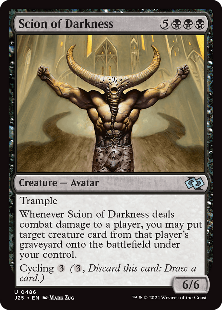 Scion of Darkness [Foundations Jumpstart] | Lots Moore NSW