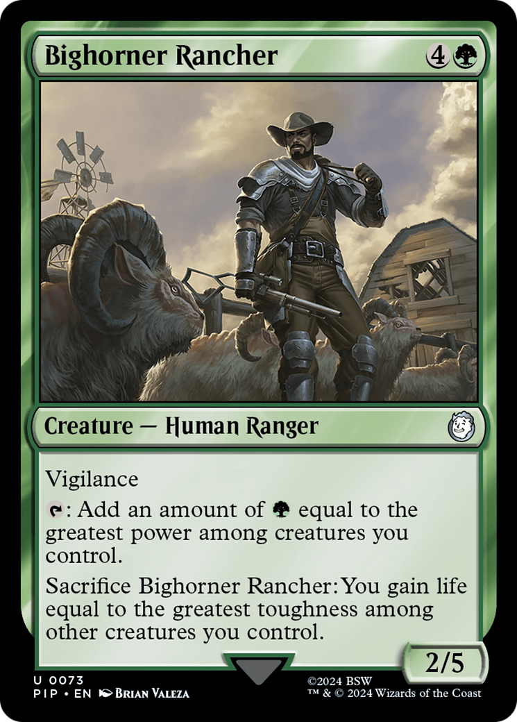 Bighorner Rancher [Fallout] | Lots Moore NSW