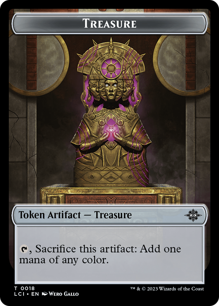 Treasure Token [The Lost Caverns of Ixalan Tokens] | Lots Moore NSW