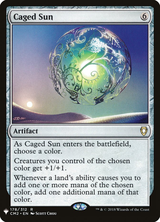 Caged Sun [Mystery Booster] | Lots Moore NSW