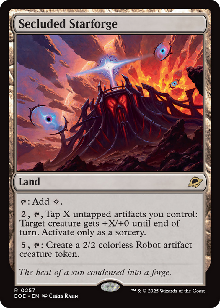 Secluded Starforge [Edge of Eternities] | Lots Moore NSW
