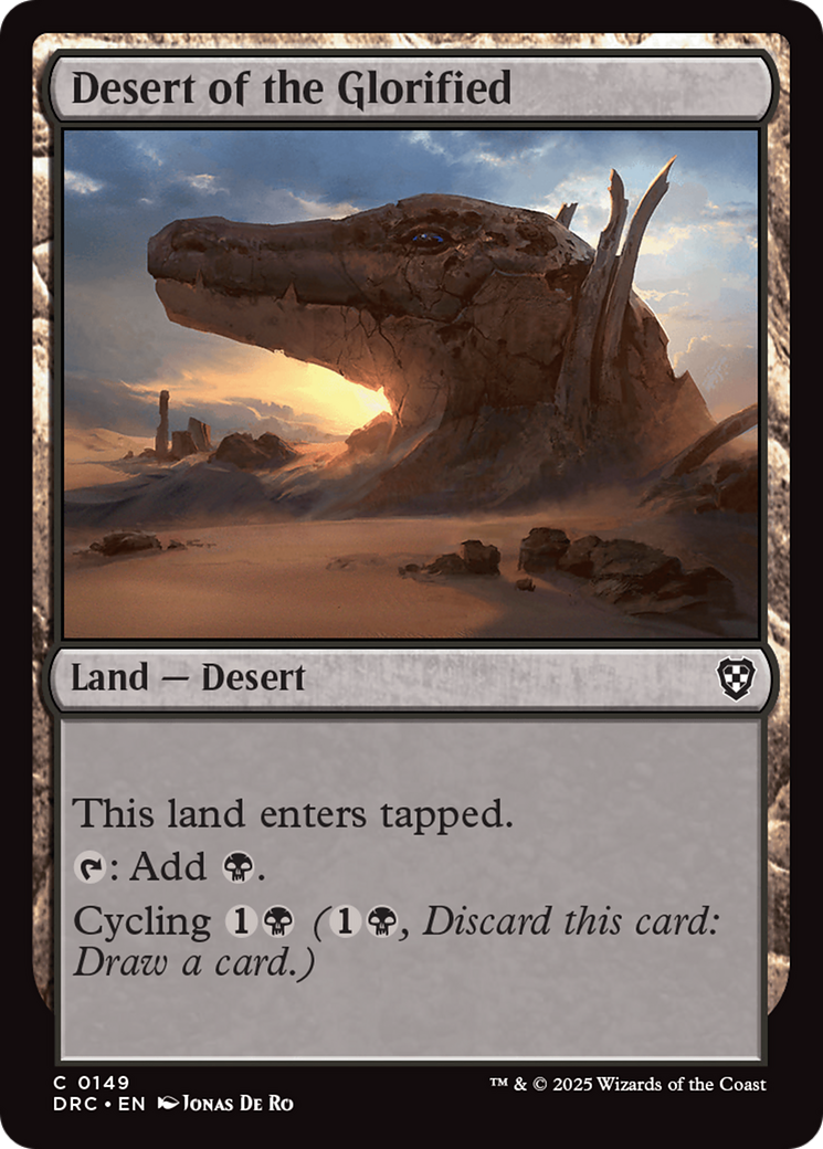 Desert of the Glorified [Aetherdrift Commander] | Lots Moore NSW