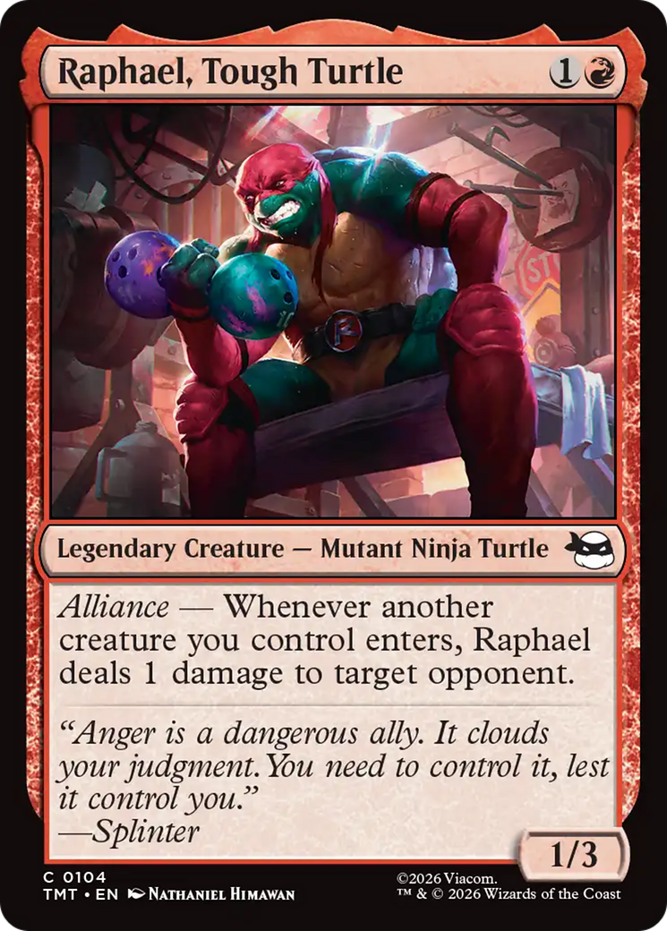 Raphael, Tough Turtle [Teenage Mutant Ninja Turtles] | Lots Moore NSW