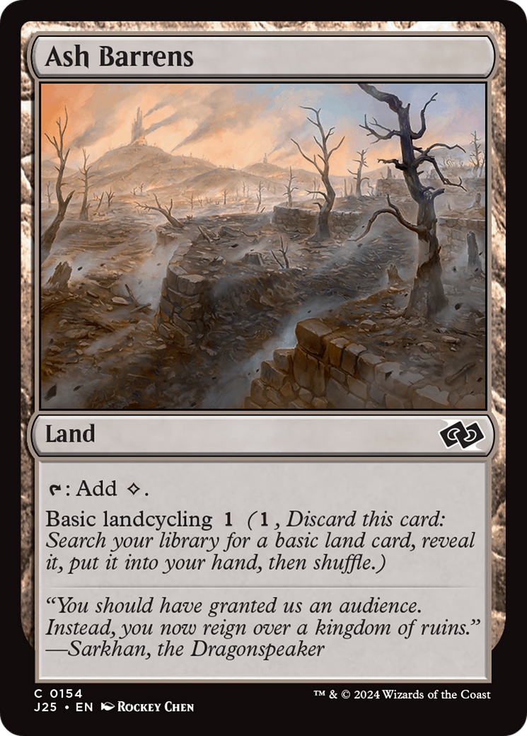 Ash Barrens [Foundations Jumpstart] | Lots Moore NSW