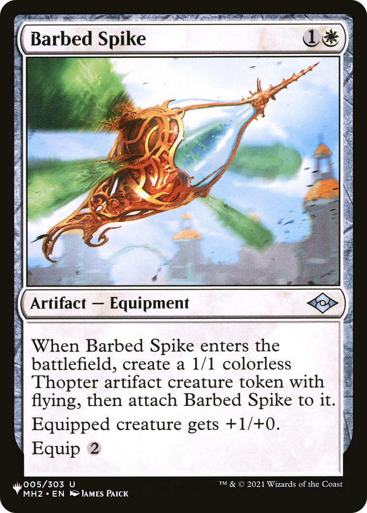 Barbed Spike [The List Reprints] | Lots Moore NSW