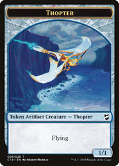 Myr (007) // Thopter (008) Double-Sided Token [Commander 2018 Tokens] | Lots Moore NSW