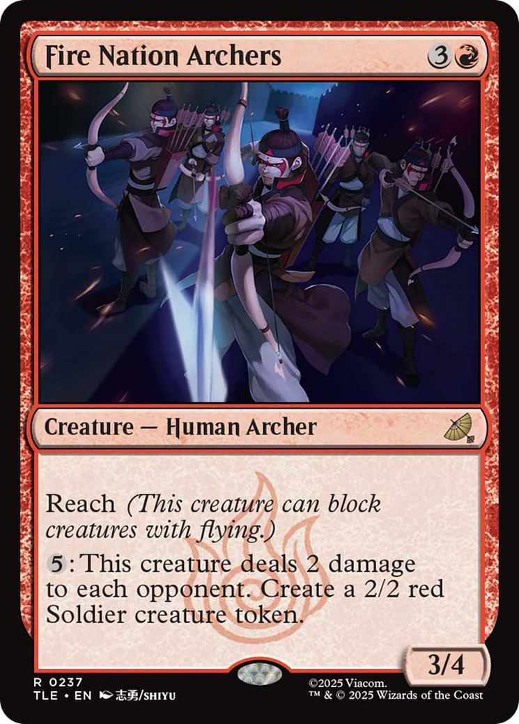 Fire Nation Archers [Avatar: The Last Airbender: Eternal-Legal] | Lots Moore NSW