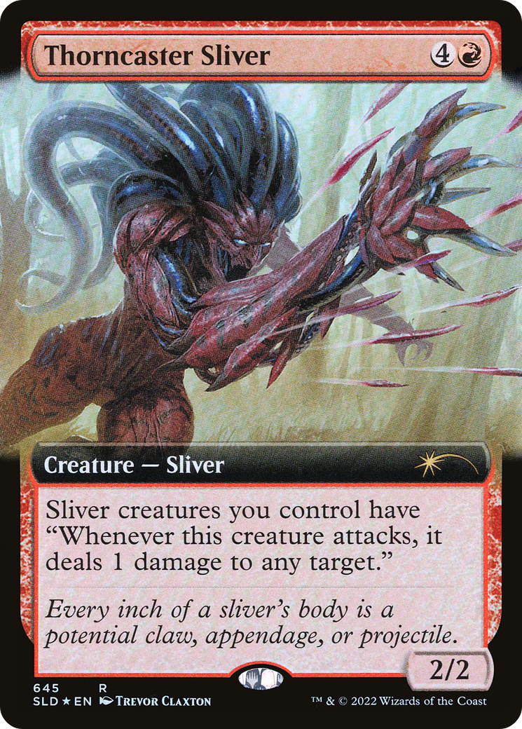 Thorncaster Sliver (Extended Art) [Secret Lair Drop Series] | Lots Moore NSW