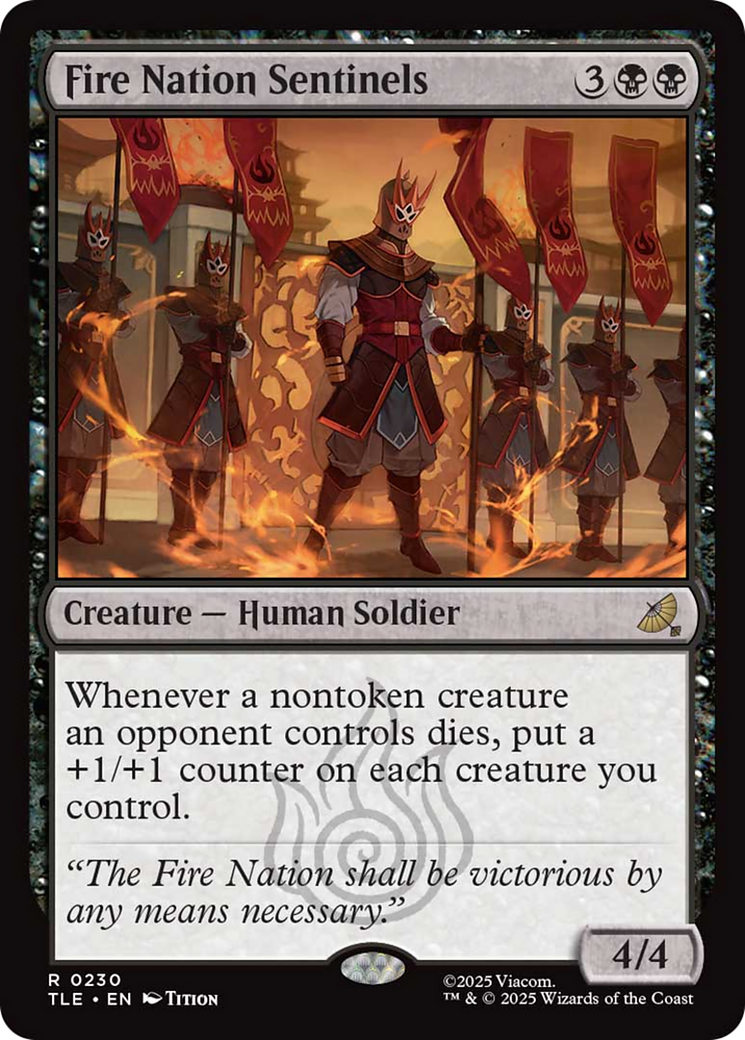 Fire Nation Sentinels [Avatar: The Last Airbender: Eternal-Legal] | Lots Moore NSW