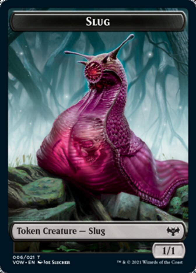 Insect // Slug Double-Sided Token [Innistrad: Crimson Vow Tokens] | Lots Moore NSW